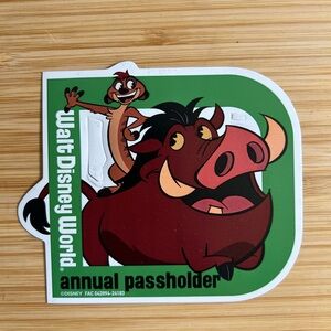 WDW Annual Passholder Magnet